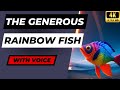 The Generous Rainbow Fish 🐠🐠🐠🐠 | with voice | Kids stories |  #bedtimestories #stories #kidsstory