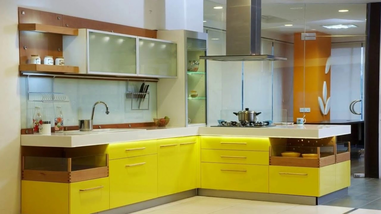 Semi Modular Kitchen Designs India Ideas YouTube