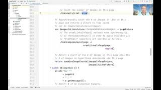 Walkthrough of CompletableFuture-based Web Crawler