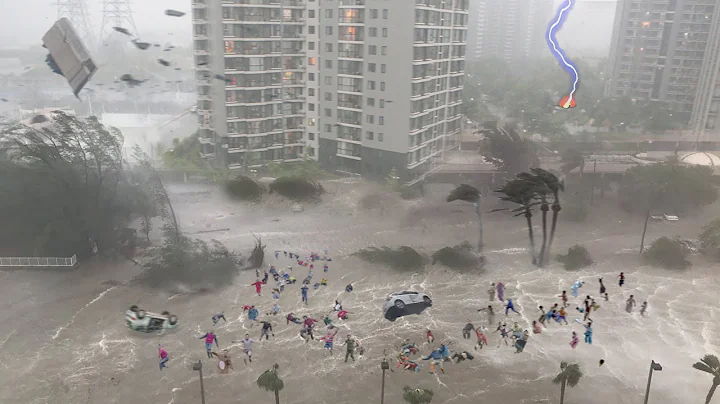 7 minutes ago in China AGAIN! Wind speed of 115km/h, storm and hail in Guangzhou - DayDayNews