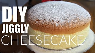 DIY JIGGLY Japanese Cotton CHEESECAKE Recipe | You Made What?