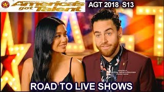 Us The Duo Husband Wife Singers ROAD TO LIVE SHOWS America's Got Talent 2018 AGT