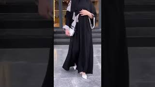 عباية مع شيلة قماش ندى روعة🥰🥰#عباية #دبي #الامارات #ابوظبي