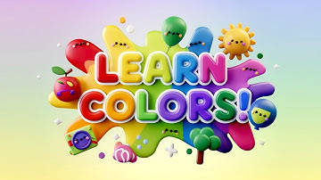 Learn Colors with Song! Toddler Color Video Song | Learn ABC with Music & Colorful 3D Animation! C53