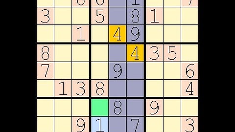 How to Solve Washington Post Sudoku Five Star  13 August, 2023