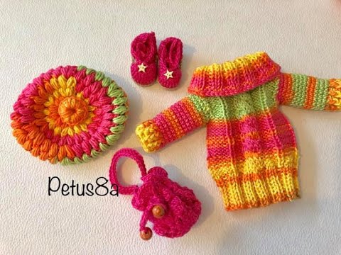 muñecas tejidas amigurumi