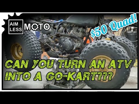 Yamaha Moto 4 ATV Valve Adjustment ATV To Buggy Build