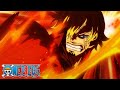Sanji Microwaves Queen's Insides | One Piece