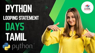 Looping Statements in Python Explained | For, While Loop in Tamil | Python Tutorial for Beginners
