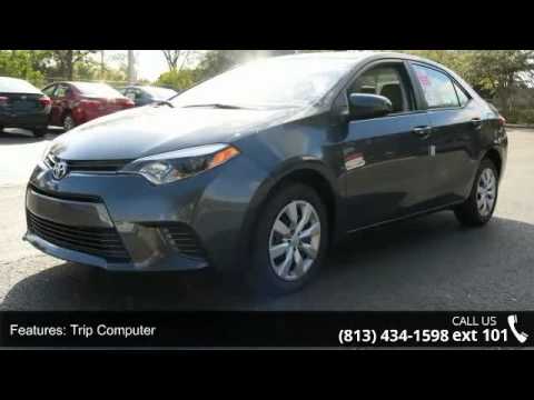 2015 Toyota Corolla LE - Stadium Toyota - Tampa, FL 33614 - YouTube