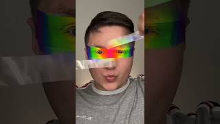 Rainbow tape makeup! I think YES🌈Ib @nikkietutorials @beatsbydeb  #makeup #mua #creativemakeup