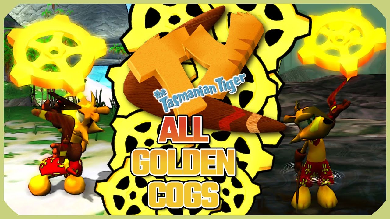All Golden Cogs | Ty the Tasmanian Tiger