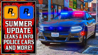 NEW GTA Online SUMMER Update News and Info, Police Vehicles & MORE! (GTA5 New Update)