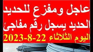 اسعار الحديد اليوم الثلاثاء 22-8-2023 في مصر