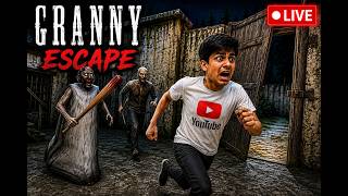 Granny Legacy Live! Intense 🔥Escape Room Gameplay || Granny Jumpscares ! || granny legacy