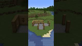 Minecraft Wood and Deepslate House Timelapse #shortsfeed #viralshrots #trendingshorts #shorts