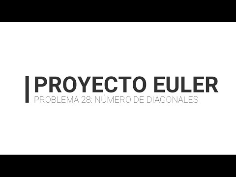PROYECTO EULER: Problema 28: Número de diagonales