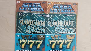 Let's do some $10 Texas Lotto Scratchers $1Mil top prize 