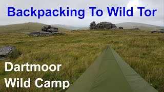 Travel vlog - Dartmoor - Backpacking to Wild Tor | Wild Camp