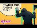 Why anime characters puke sparkles  crunchyroll explains