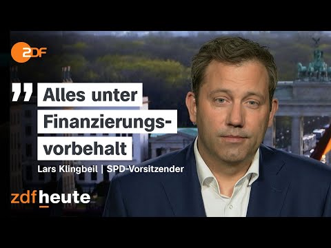 Schwarz-rote Koalitionspläne: Aber mit welchem Geld? SPD-Chef Klingbeil im Interview Episode cover