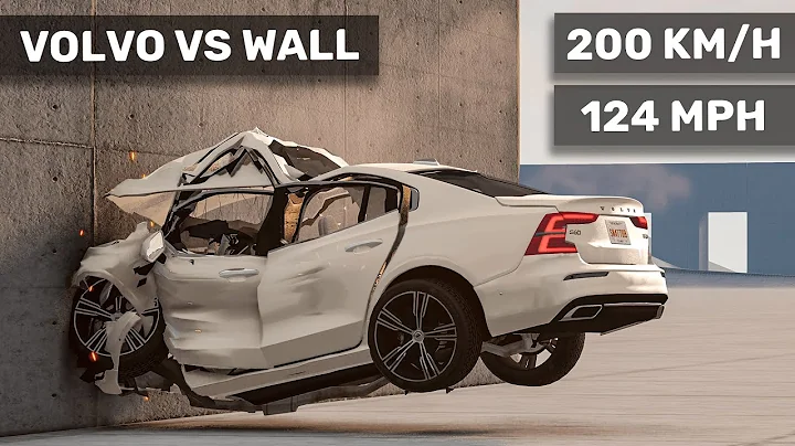 Volvo S60 crashes to the WALL 😮 200 km/h | Realistic Crash Test - DayDayNews