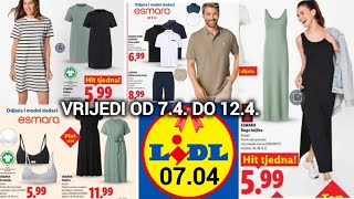 Lidl Lidlova Promocija Tjedna 07.04. - 12.04 Kuhinja - Tekstil - Dekoracija