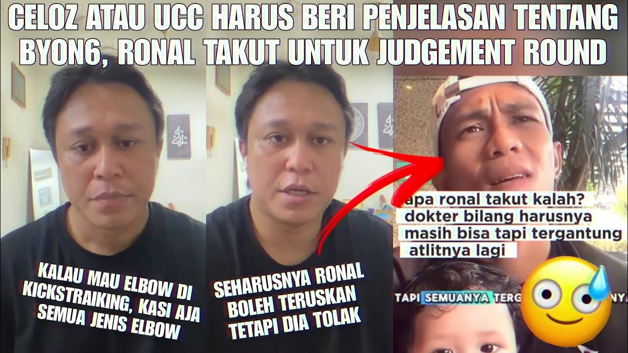 CELOZ ATAU UCC HARUS BERI PENJELASAN TENTANG BYON 6, RONAL TAKUT UNTUK JUDGEMENT ROUND