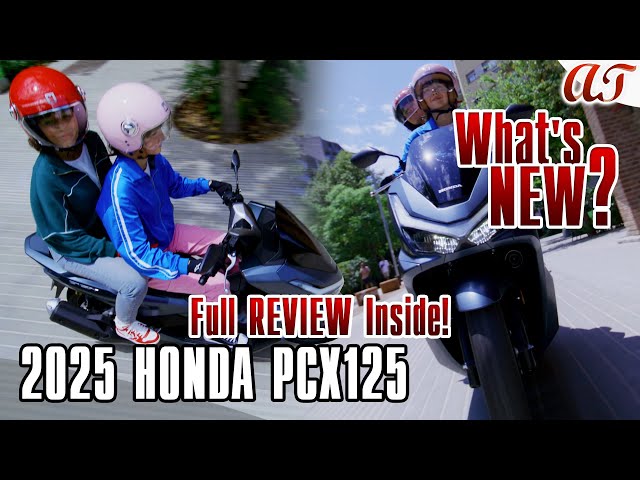 2025 HONDA PCX125 * What's NEW? Full REVIEW Inside! SPECS, COLORS