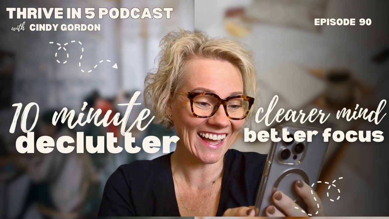 10-Minute Declutter for a Clearer Mind and Better Focus - YouTube
