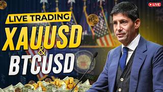 🔥 Live Gold Trading Forex + BTC Live Signals | XAUUSD & Bitcoin Scalping LIVE (NY Session)