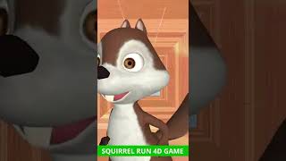 Squirrel Run 4D Game 👍 Big Fun Gameplay 👍 #shorts screenshot 2