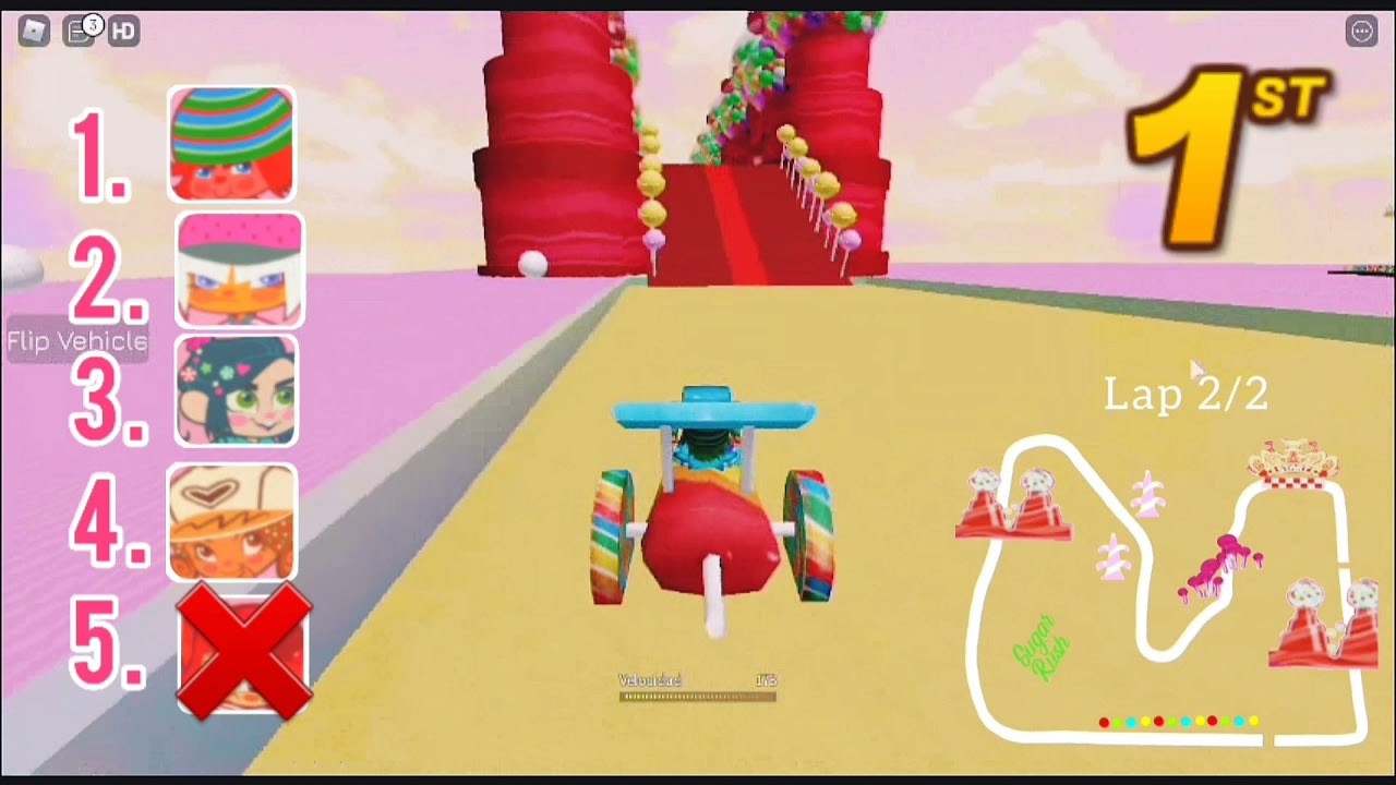 Roblox Sugar Rush Sweet Ride | Playing as Swizzle