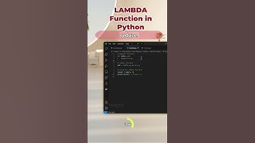 LAMBDA Function in Python #Python #LambdaFunction #PythonTips #Coding #pythonprogramming