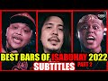 Best bars of isabuhay 2022  funny moments  part 2  fliptop  pistolero poison13 harlem  etc