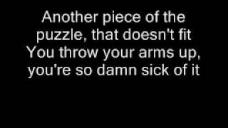 Video thumbnail of "Sick Puppies - What are you looking for lyrics"