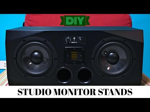 How to build Solid STUDIO MONITOR stands