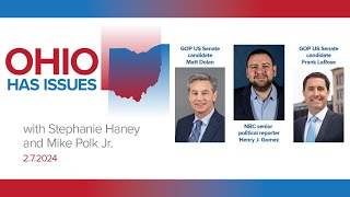 Matt Dolan, Frank LaRose on abortion, Bernie Moreno lawsuit; Henry J. Gomez on Ohio US Senate race