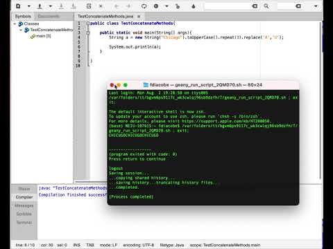 Those dot function, dot function chains in java