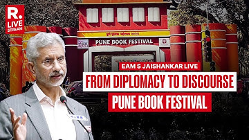EAM S Jaishankar LIVE at Pune Book Festival | From Diplomacy to Discourse | India | Maharashtra