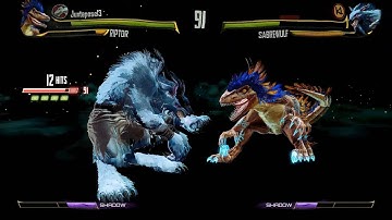 Riptor vs Sabrewulf Player vs CPU Hard Set 2