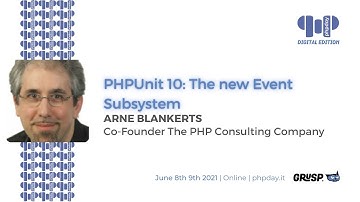 PHPUnit 10: The new Event Subsystem | Arne Blankerts | phpday 2021