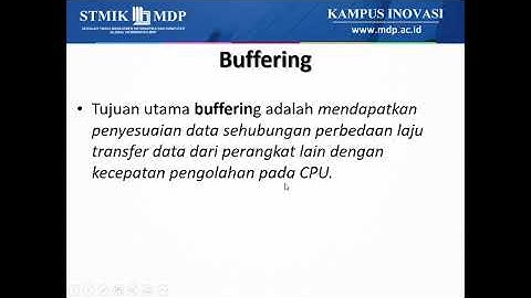 Organisai Input dan Output