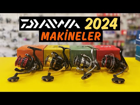 DAIWA 2024 OLTA MAKİNELERİ - At Çek Lrf Spin Makineleri - Levrek Avı Makine Kamış, Balık Olta Takımı