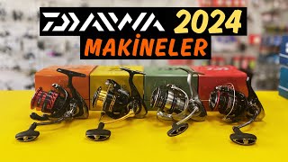 DAIWA 2024 OLTA MAKİNELERİ - At Çek Lrf Spin Makineleri - Levrek Avı Makine Kamış, Balık Olta Takımı