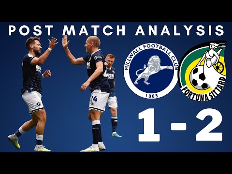 POST MATCH ANALYSIS- MILLWALL 1-2 FORTUNA SITTARD “DOUBLE DUTCHED!” # millwall #fortunasittard #efl 