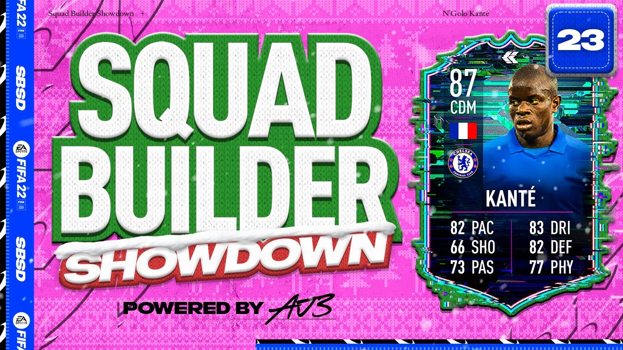Fifa 22 Squad Builder Showdown Advent Calendar!!! FLASHBACK KANTE!!! Day 23 vs Itani