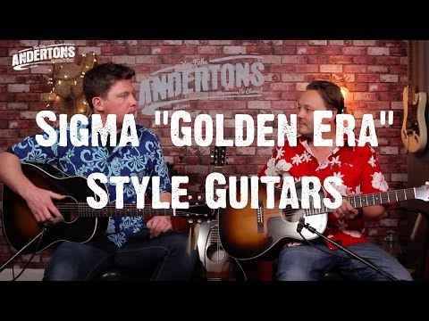 Acoustic Paradiso - Sigma Guitars From The Golden Era.