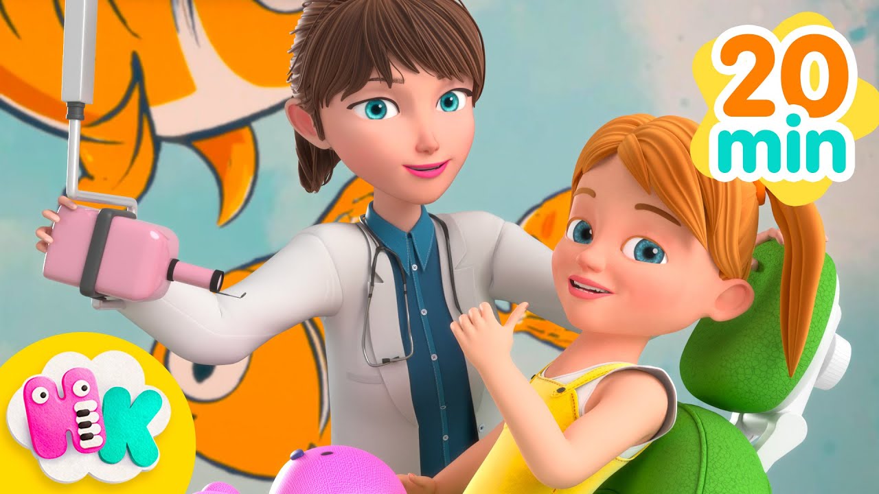 Sluta vara rädd för Tandläkaren 😁🦷 Pedagogiska Sånger för Barn & Bebisar | HeyKids Svenska