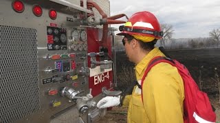 Jaconita Bosque Fire - Santa Fe County - March 2016